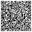 QR code with H & D Siding contacts