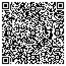 QR code with E & N Siding contacts