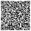 QR code with H Studio contacts