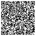 QR code with R F Siding contacts