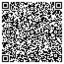 QR code with J E Siding contacts