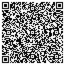 QR code with 3 Day Blinds contacts