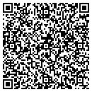 QR code with S & E Siding contacts