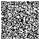 QR code with M B Service contacts