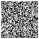 QR code with H R Datacom contacts