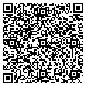 QR code with D & R contacts