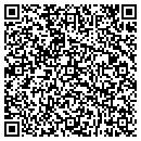QR code with P & R Hardwoods contacts