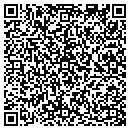 QR code with M & J Auto Sales contacts