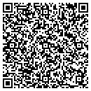 QR code with P H D Services contacts