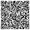 QR code with B & D Muffler contacts