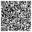 QR code with P V C Cleaning contacts