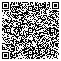 QR code with K & J Service contacts
