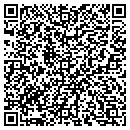 QR code with B & D Cleaning Service contacts