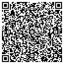 QR code with M R Vending contacts