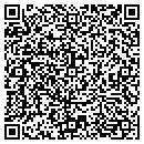 QR code with B D Williams MD contacts