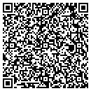 QR code with B & M Service Station contacts