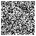 QR code with D E contacts