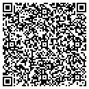 QR code with H & H Service Station contacts