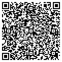 QR code with C & H contacts