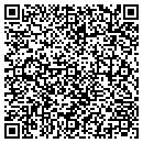 QR code with B & M Painting contacts