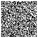 QR code with B & D Glassworks LLC contacts