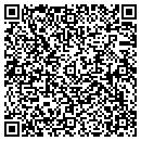QR code with H-Bcomputer contacts