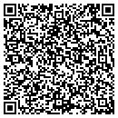 QR code with G & H Backhoe Service contacts