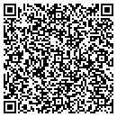 QR code with R & S Backhoe Service contacts