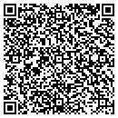 QR code with J B's Backhoe Service contacts