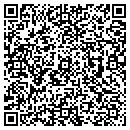 QR code with K B S T 1490 contacts