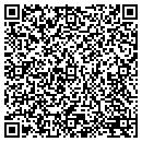 QR code with P B Productions contacts