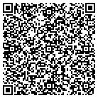 QR code with H & W Custom Builders Inc contacts