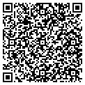 QR code with B T & Son contacts
