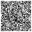 QR code with B & C Spetic Service contacts