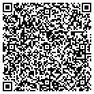 QR code with M Cassella Landscaping Inc contacts