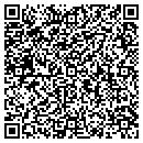 QR code with M V Radio contacts