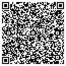 QR code with H Studio contacts