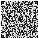 QR code with H & M Landcleaning contacts