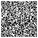 QR code with K O Paging contacts