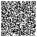 QR code with J & F Landscape contacts