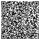 QR code with N H B Landscape contacts