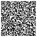 QR code with P R Landscaping contacts