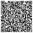 QR code with B L Builders contacts