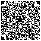QR code with P R Webster Landscaping contacts