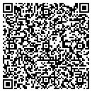 QR code with H & M Heating contacts