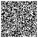 QR code with P R Heating & Cooling contacts