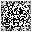 QR code with 3 K 3 D contacts
