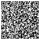 QR code with H & H Landscaping contacts