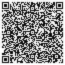 QR code with H & B Builders Inc contacts