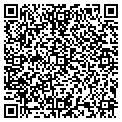 QR code with V C S contacts